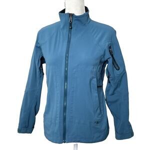 Outdoor Research Women's Size S Jacket Windstopper Soft Shell Zip Pockets Front